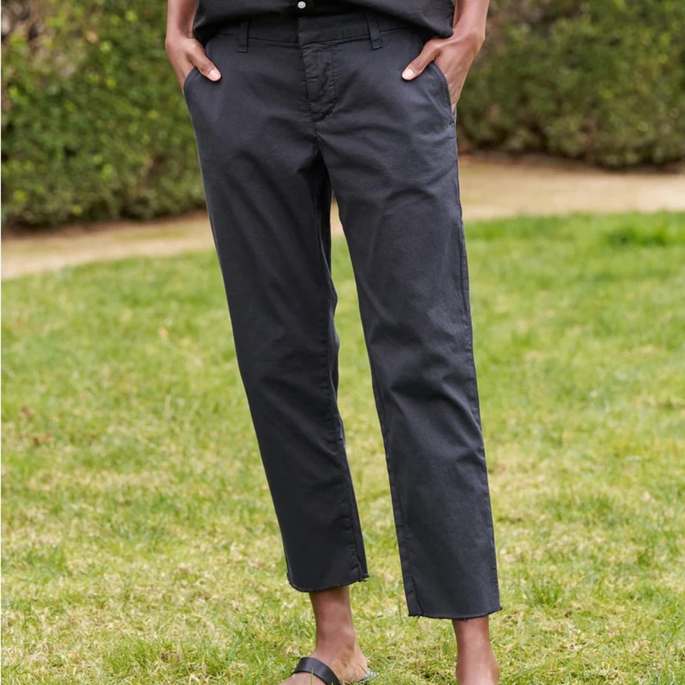 Frank & Eileen Wicklow Italian Chino Performance Twill Washed Black 6